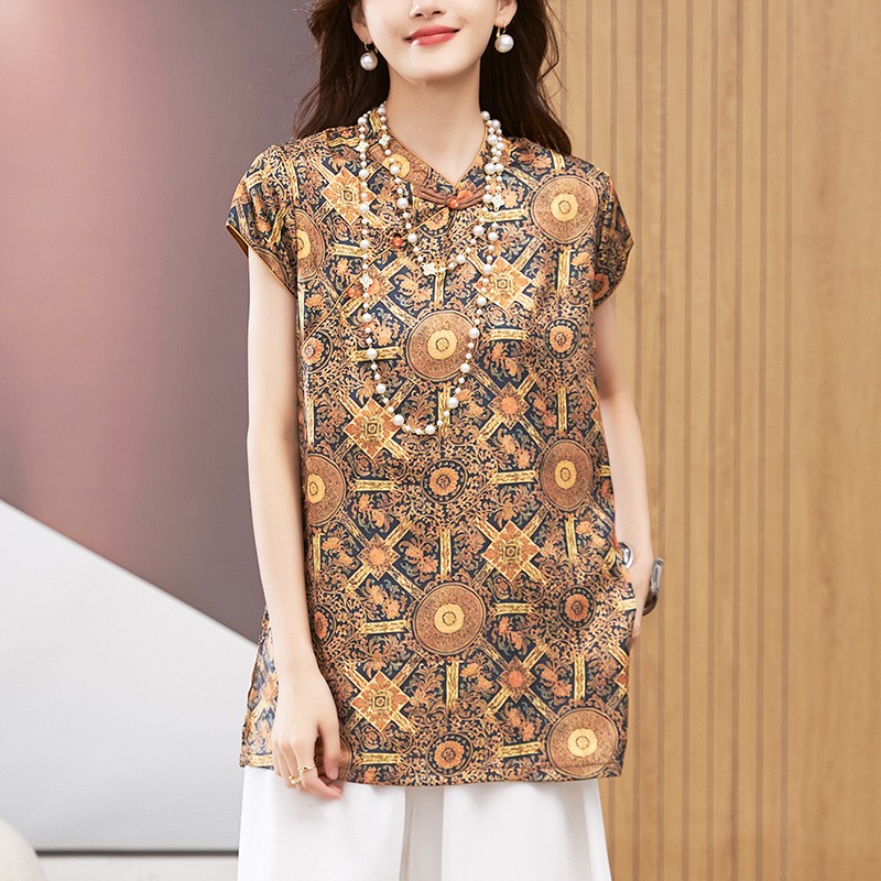 Women's Blouse Short Sleeve Ro - Blouses review and price