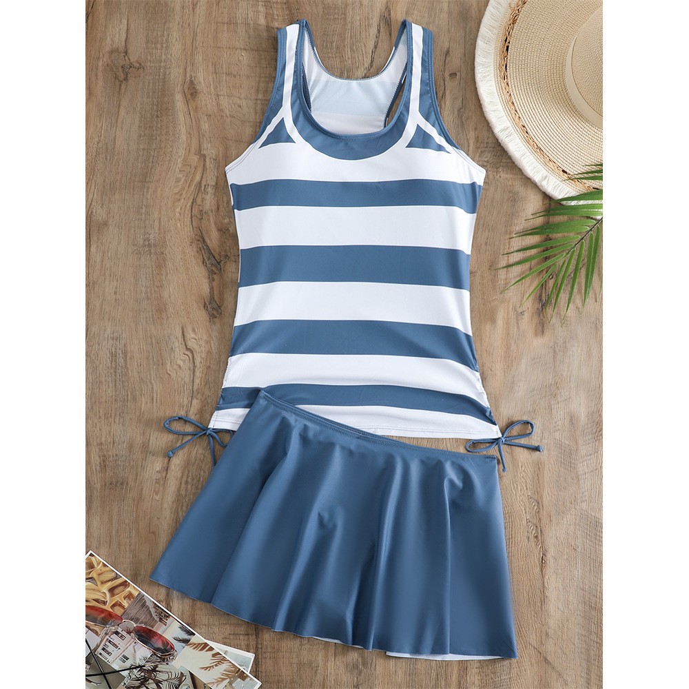Tankini Woman Bikini Sleeveles - Skirts review and price