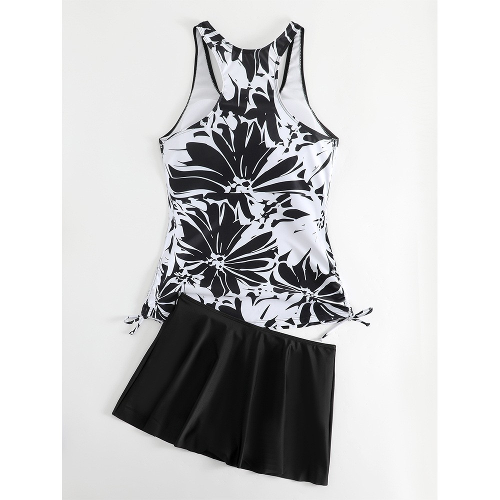 Tankini Woman Bikini Sleeveles - Skirts review and price