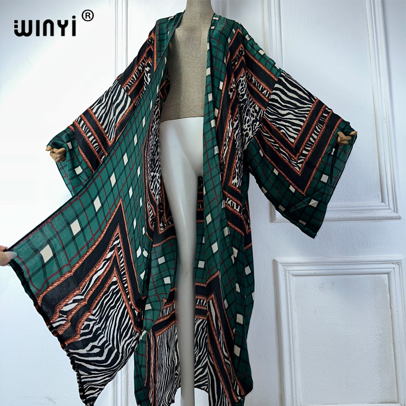 WINYI kimono sexy summer 2025  - Boho Summer Beach Maxi Dress review and price