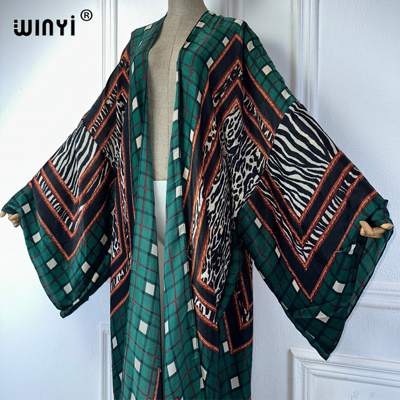 WINYI kimono sexy summer 2025  - Boho Summer Beach Maxi Dress review and price