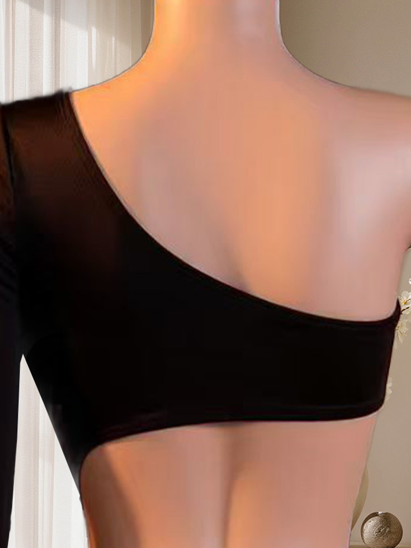 Women One Shoulder Long Sleeve - Lingerie review and price