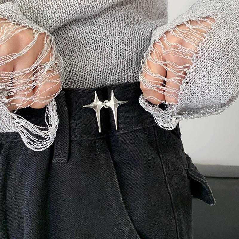 【IIOO】Temperament Four Pointed - Jeans review and price