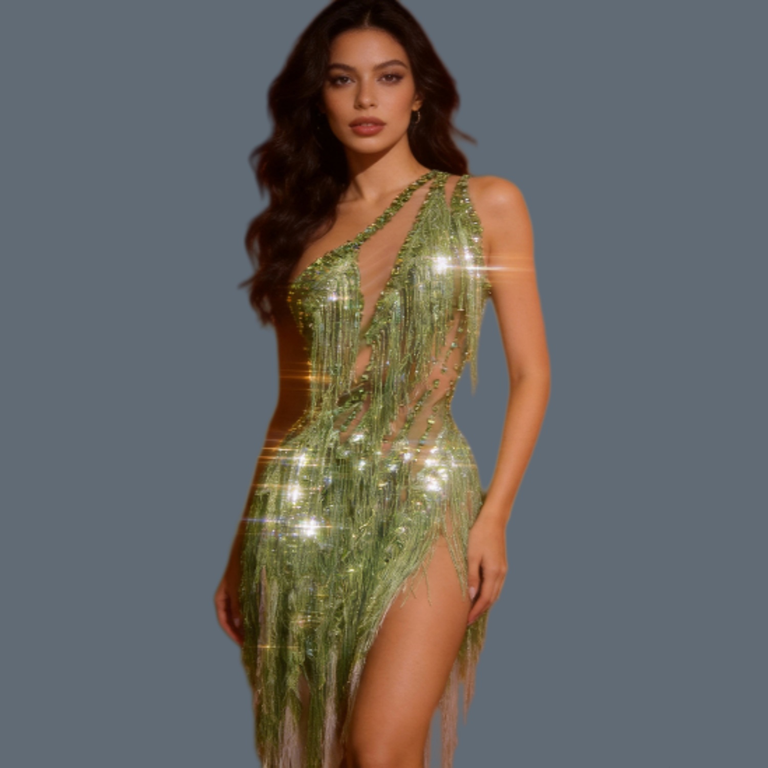 Sexy Women Sparkly Rhinestone  - Sparkly Rhinestone Club Party Dress review and price