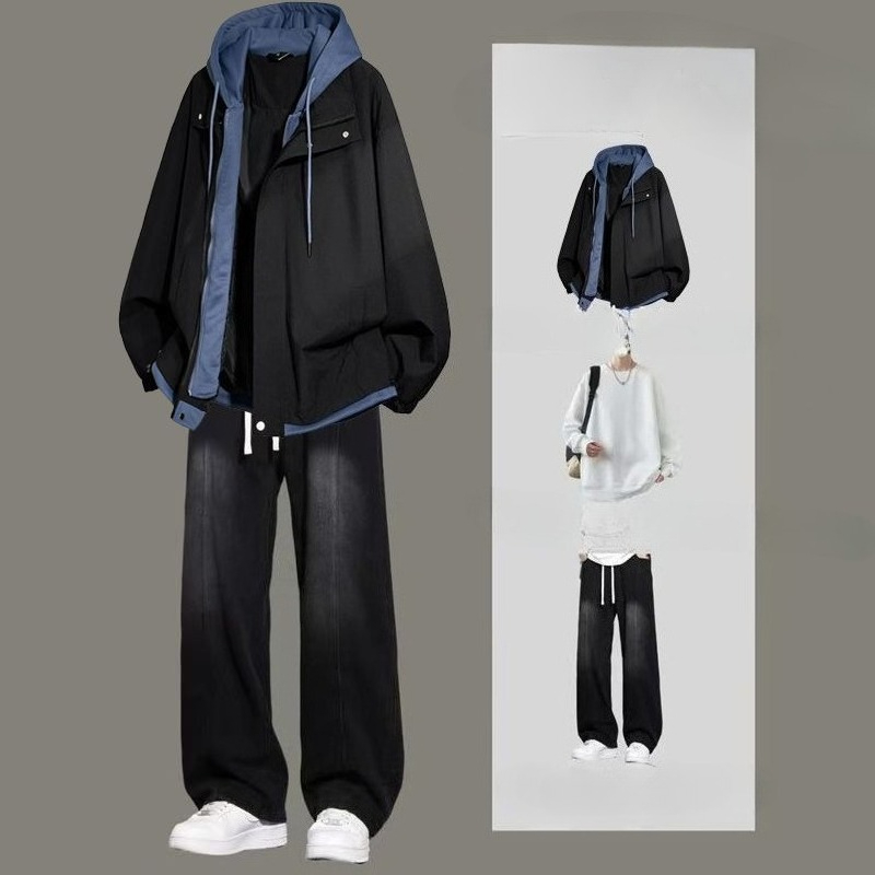 Men American High Street Hoode - Jeans review and price