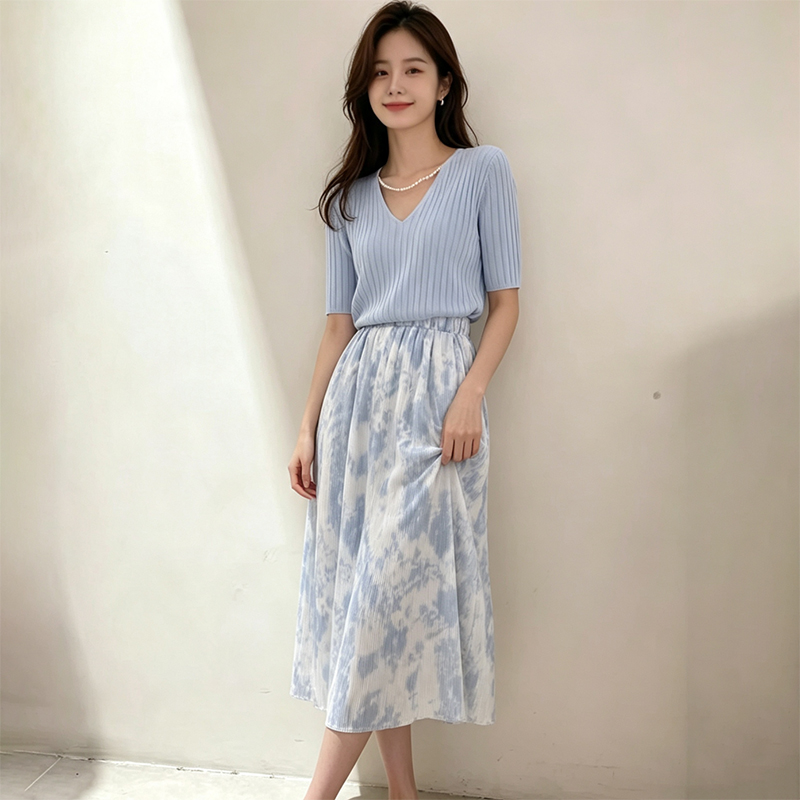 2026 Summer Gentle Short Sleev - Korean Style A Line Shirt Dress review and price