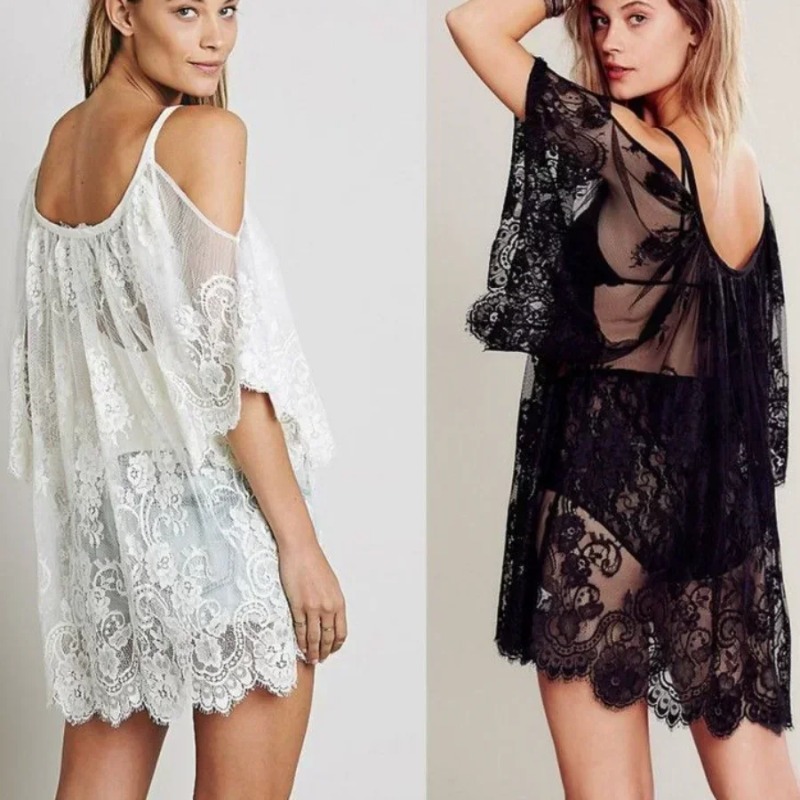 Women Sexy Lace Crochet Cover  - Boho Summer Beach Maxi Dress review and price