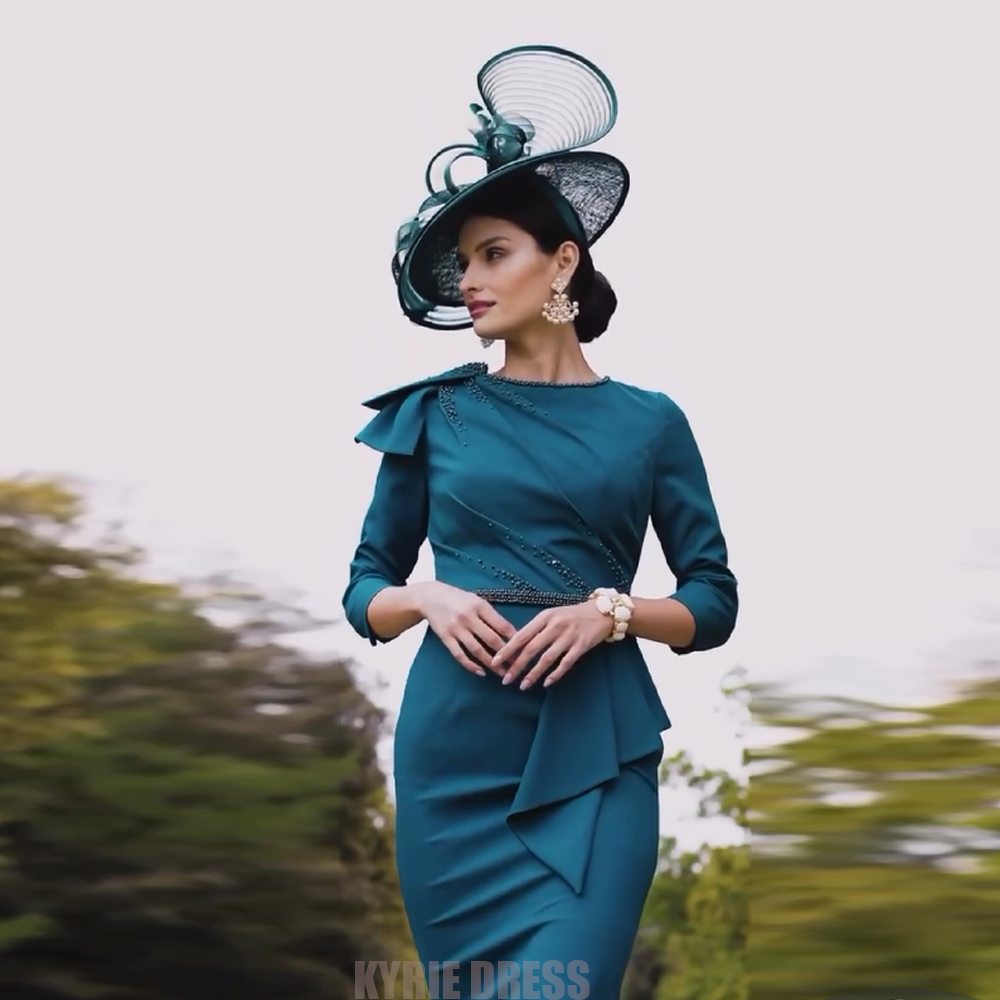 Elegant Mother of The Bride Dr - Elegant Satin Evening Gown Split review and price