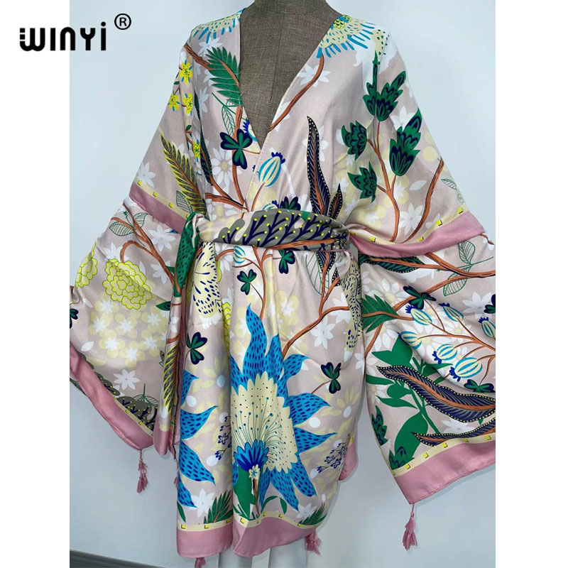 WINYI Autumn Dresses for Women - Boho Summer Beach Maxi Dress review and price