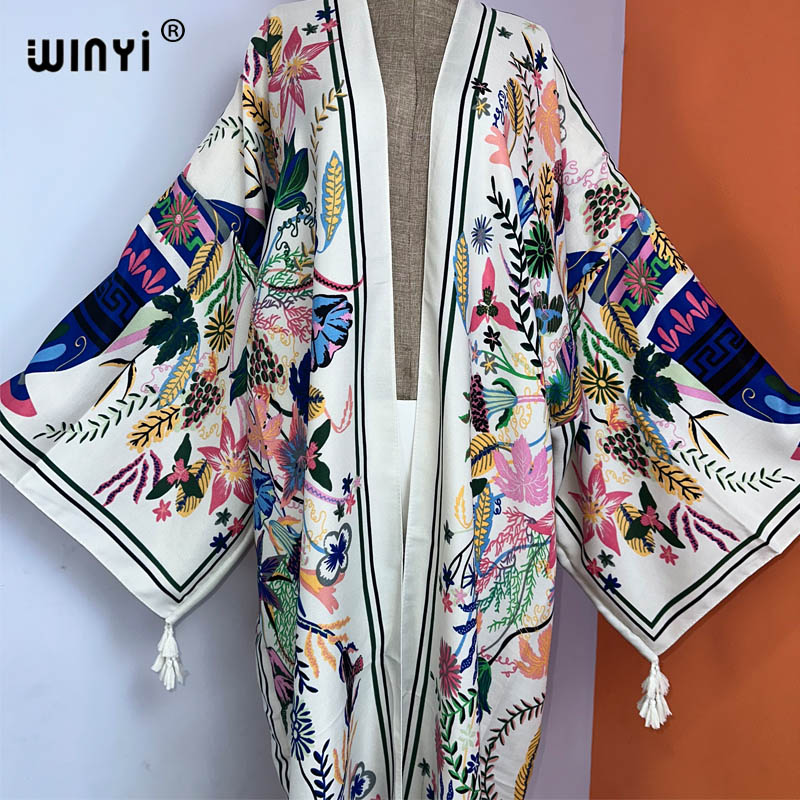 WINYI kimono new boho beach su - Boho Summer Beach Maxi Dress review and price
