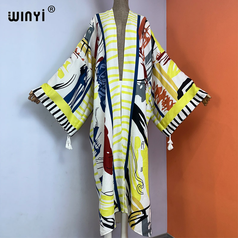 WINYI kimono new boho beach su - Boho Summer Beach Maxi Dress review and price