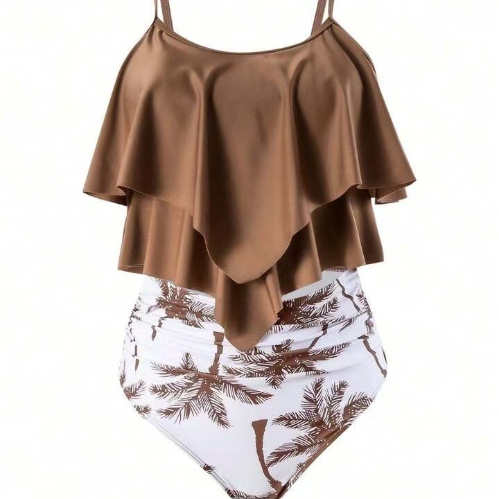 Women Bikini Ruffle Top High W - Swimwear review and price