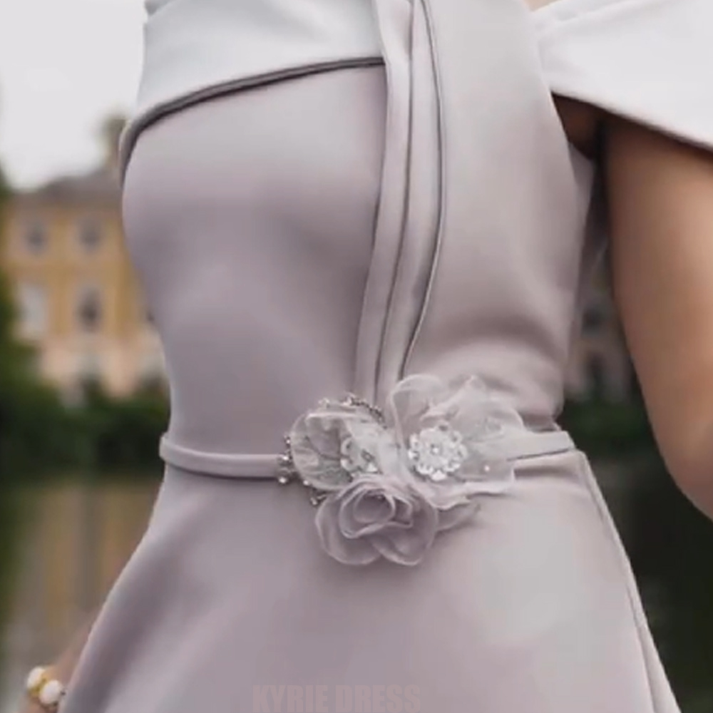 Elegant Mother of The Bride Dr - Elegant Satin Evening Gown Split review and price